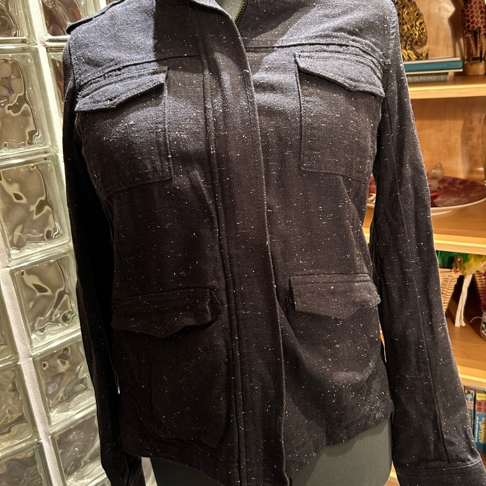 Hinge Women's Blue Utility Jacket